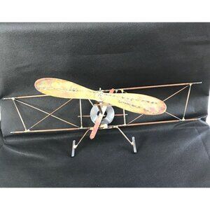 Vintage 1980's Airplane Propeller Metal Wall Art Décor Handmade One Of A Kind